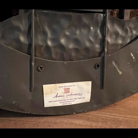 ❤️Rare Home Interiors Christmas Wonderland Santa Wreath Decor‼️FINAL SALE - Picture 8 of 8